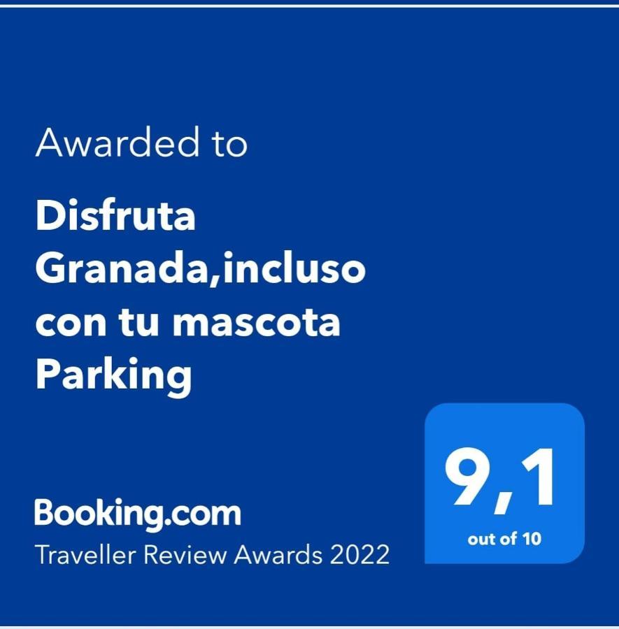 Disfruta Granada,Incluso Con Tu Mascota Parking Apartment Room photo